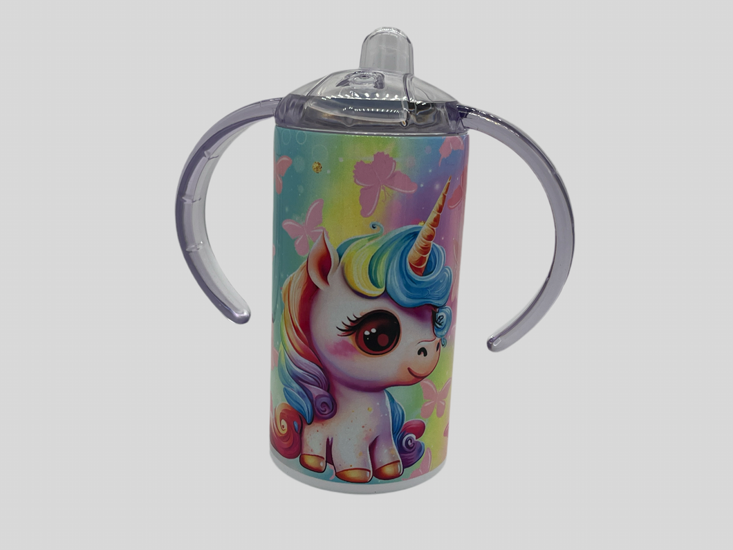 Kids unicorn sippy cup